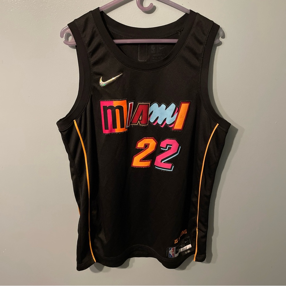 Miami Heat Jimmy Butler Men’s City Edition Swingman Jersey Size XL Fits Like M
